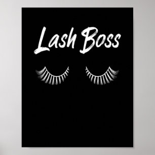 Poster Maquillage Boss Cils Cosmétiques