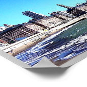 Poster Mar del Plata - Skyline - (Coin)