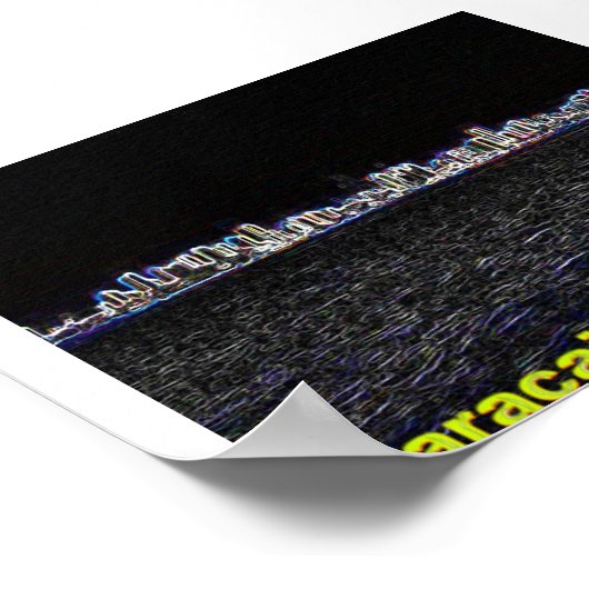 Poster maracaibo @ nuit (Coin)