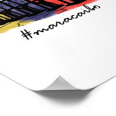 Poster Maracaibo Puente Rafael Urdaneta - Venezuela (Coin)