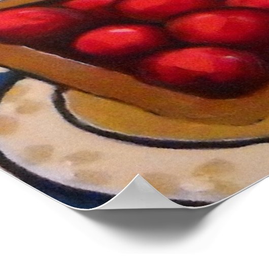 Poster "Marais et nuages" (Coin)