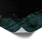 Poster Marais Marigolds, peinture sur nature (Coin)