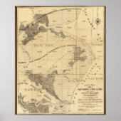 Poster Marais salés et marais (Devant)