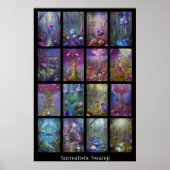 Poster Marais surréaliste (Devant)