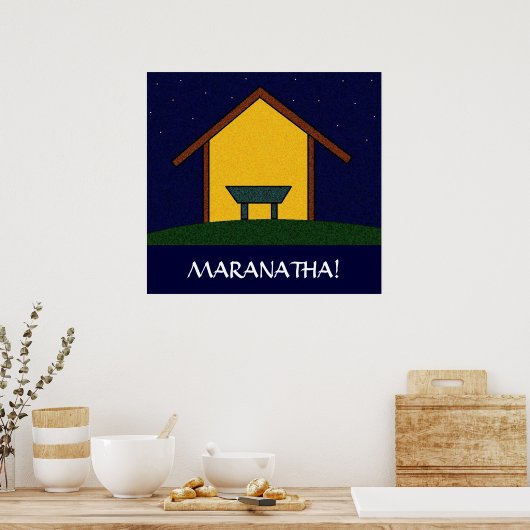 POSTER MARANATHA ! (Cuisine)