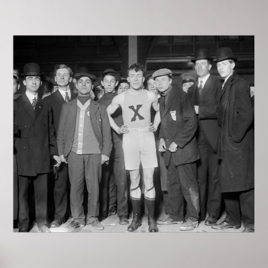 Poster Marathon de Brooklyn, 1909 (Devant)