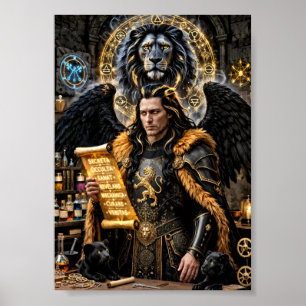 Poster Marbas : Démon de la Guérison et de la Connaissanc