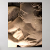 Poster Marble Angel Sculpture Art Imprimer (Devant)