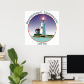 Poster Marblehead Lighthouse (Bureau à domicile)