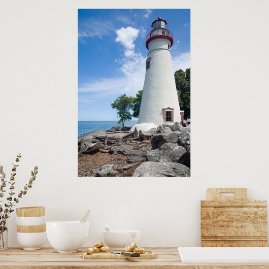 Poster Marblehead Lighthouse (Cuisine)