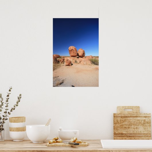 Poster Marbles de Devils, Australie (Cuisine)