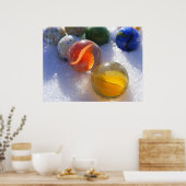 Poster Marbles in Snow (Cuisine)