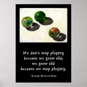 POSTER MARBLES PLAY (SHAW)