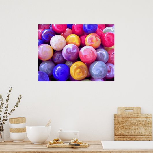 Poster Marbré (Cuisine)