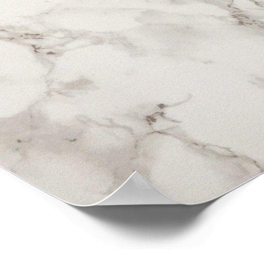 Poster Marbre beige (Coin)