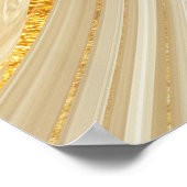 Poster Marbre d'or : arrière - plan de texture luxueuse. (Coin)