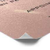 Poster Marbre d'or rose Maillot d'yeux Prix (Coin)