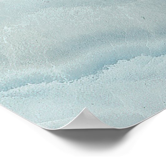 Poster Marbre onyx bleu, texture abstraite. (Coin)