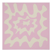 Marbre rose Super Wavy Stripe Printemps moderne