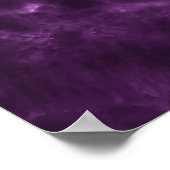 Poster Marbre violet foncé : texture luxueuse. (Coin)