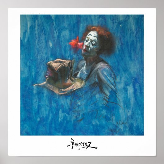 Poster "Marcel Marceau", de Ruiperez (Devant)