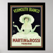 Poster Marcello Dudovich Vermouth Bianco (Devant)