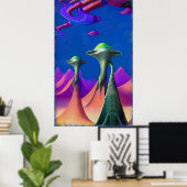 Poster Marchands de rêves (Bureau à domicile)