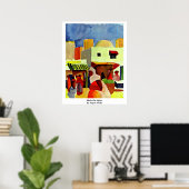 Poster Marché À Alger D'Août Macke (Bureau à domicile)