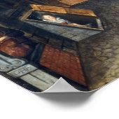 Poster Marché à Bergen - Abel Grimmer Art (Coin)