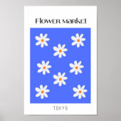 Poster Marché aux fleurs Tokyo (Devant)