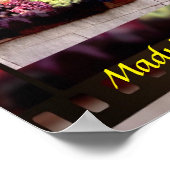 Poster Marché aux fruits de fenêtre - Madrid, Espagne (Coin)