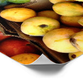 Poster Marché aux fruits Honolulu (Coin)