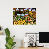 Poster Marché aux fruits Honolulu (Bureau à domicile)