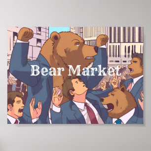 Poster Marché aux ours