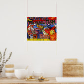 Poster Marché aux poissons de Seattle (Cuisine)