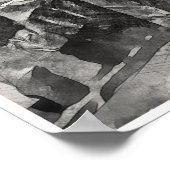 Poster Marché aux puces de Singapour - Stylo et lave-ling (Coin)