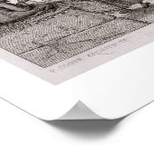 Poster Marché aux tissus, à Ispahan, de 'Voyage Pittoresq (Coin)