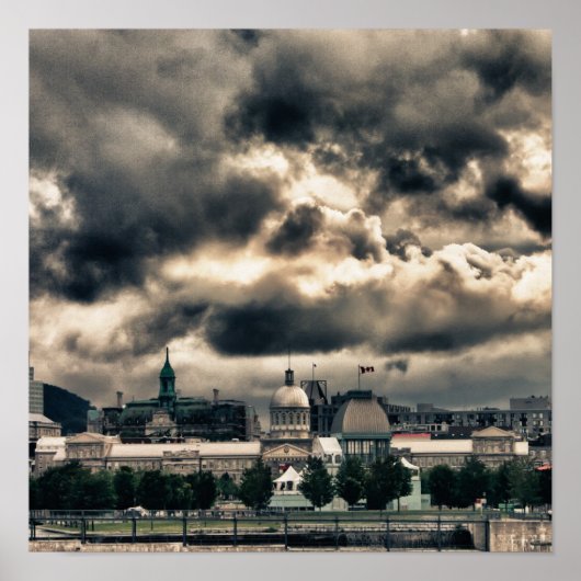 Poster Marche Bonsecours/Marché Bonsecours (Devant)