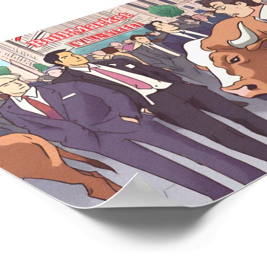 Poster Marché Bull (Coin)
