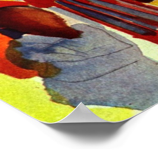 Poster Marché D'Alger (Coin)