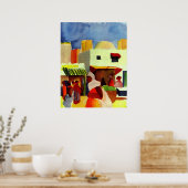 Poster Marché D'Alger (Cuisine)