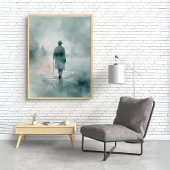 Poster Marche dans le brouillard