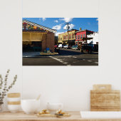 Poster Marché de Charleston City (Cuisine)