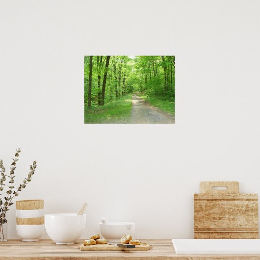 Poster Marche de la nature (Cuisine)