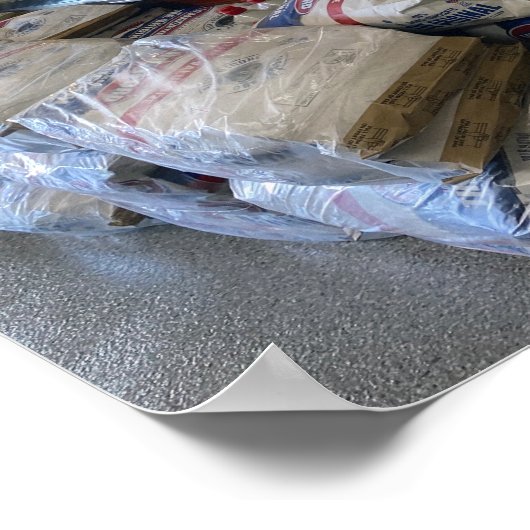 Poster Marché de la viande (Coin)