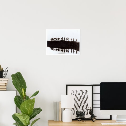 Poster Marche de l'aube (Bureau à domicile)