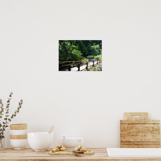 Poster "Marche de Muir Woods" (Cuisine)