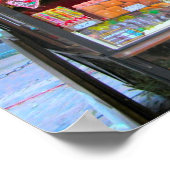 Poster Marché de Noël Heidelberg, bonbons et pop-corn (Coin)