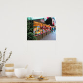 Poster Marché de Noël Heidelberg, stable de Noël (Cuisine)