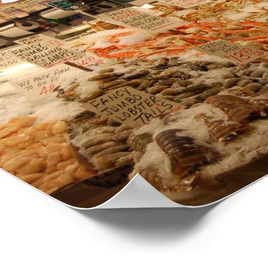 Poster Marché de Pike Place (Coin)